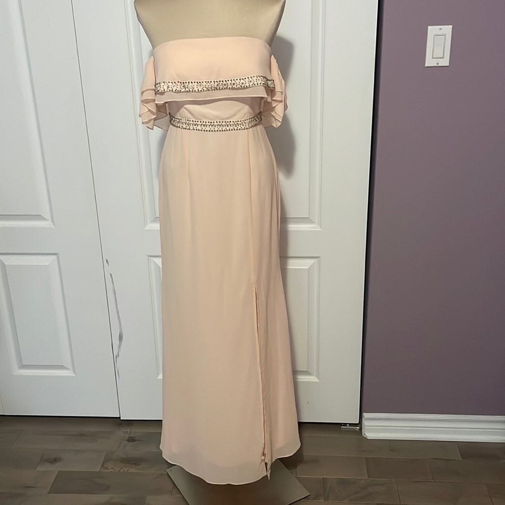 Embellished Off Shoulder Dress